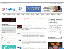 Tablet Screenshot of dev.curlingzone.com